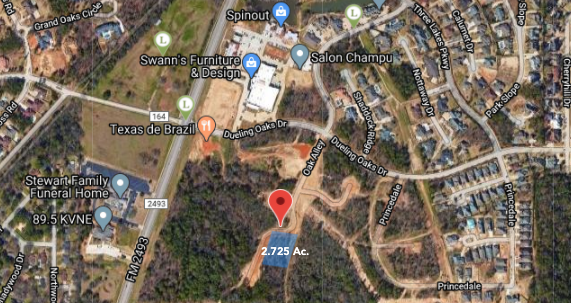 2.725 AC Off of Old Jacksonville on Oak Manor