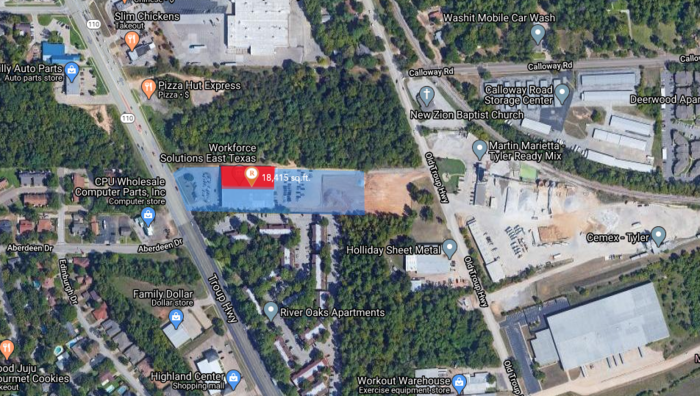 Current Fitness Center.  Prime Medical / Office and Retail Location 