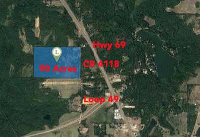 90 Acres Lindale, Texas 
