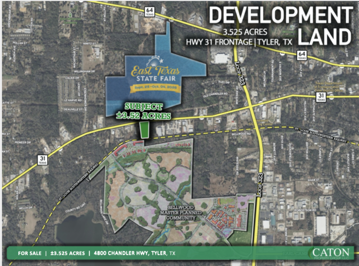 3.525 Acres Hwy 31 Tyler Tx